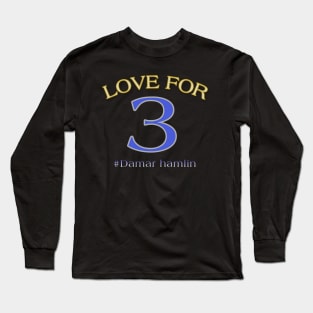 love for 3 Long Sleeve T-Shirt